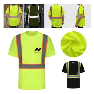 High Visibility Short Sleeve Safety T-Shirt
